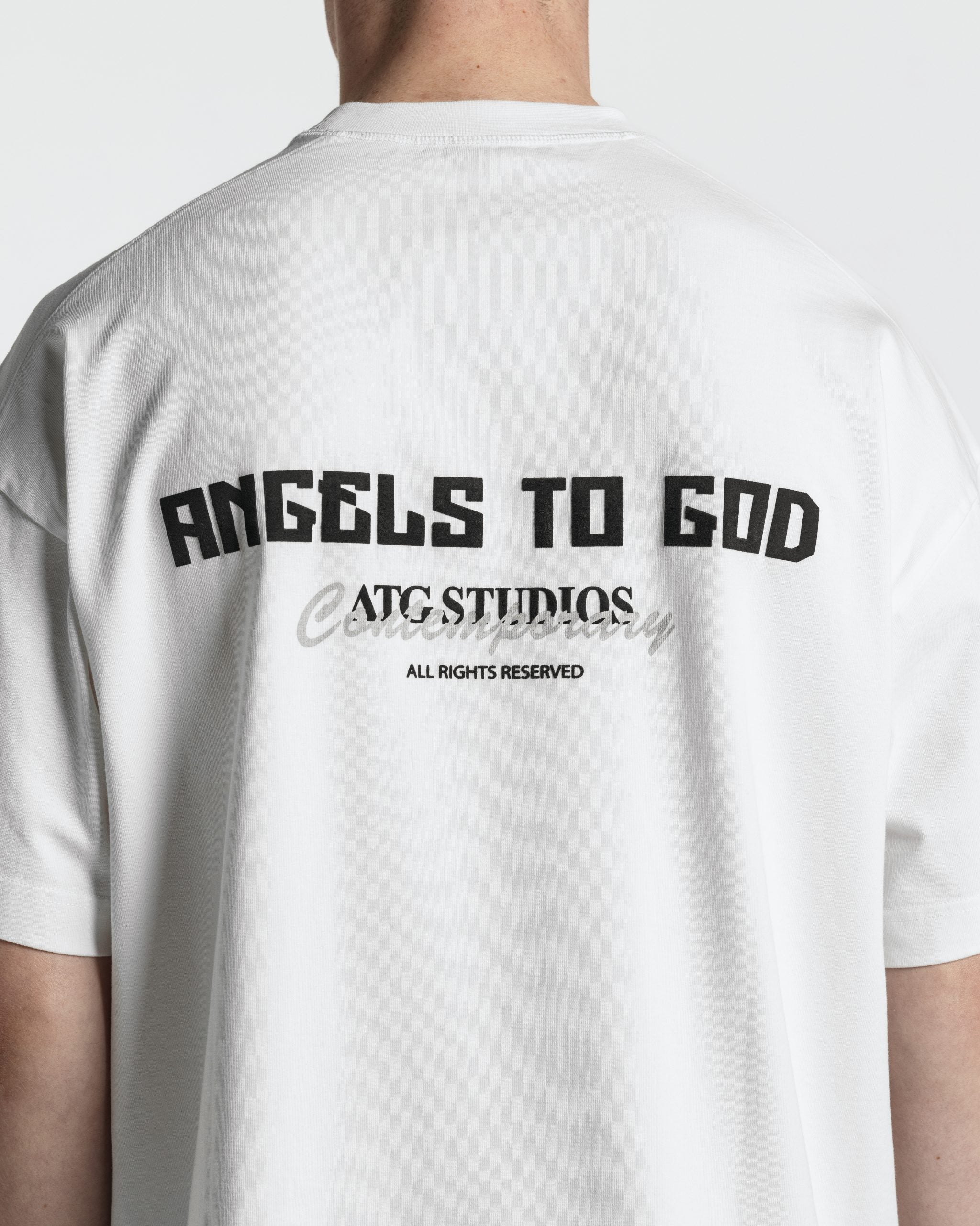 ATG CONTEMPORARY T-SHIRT WHITE image 1