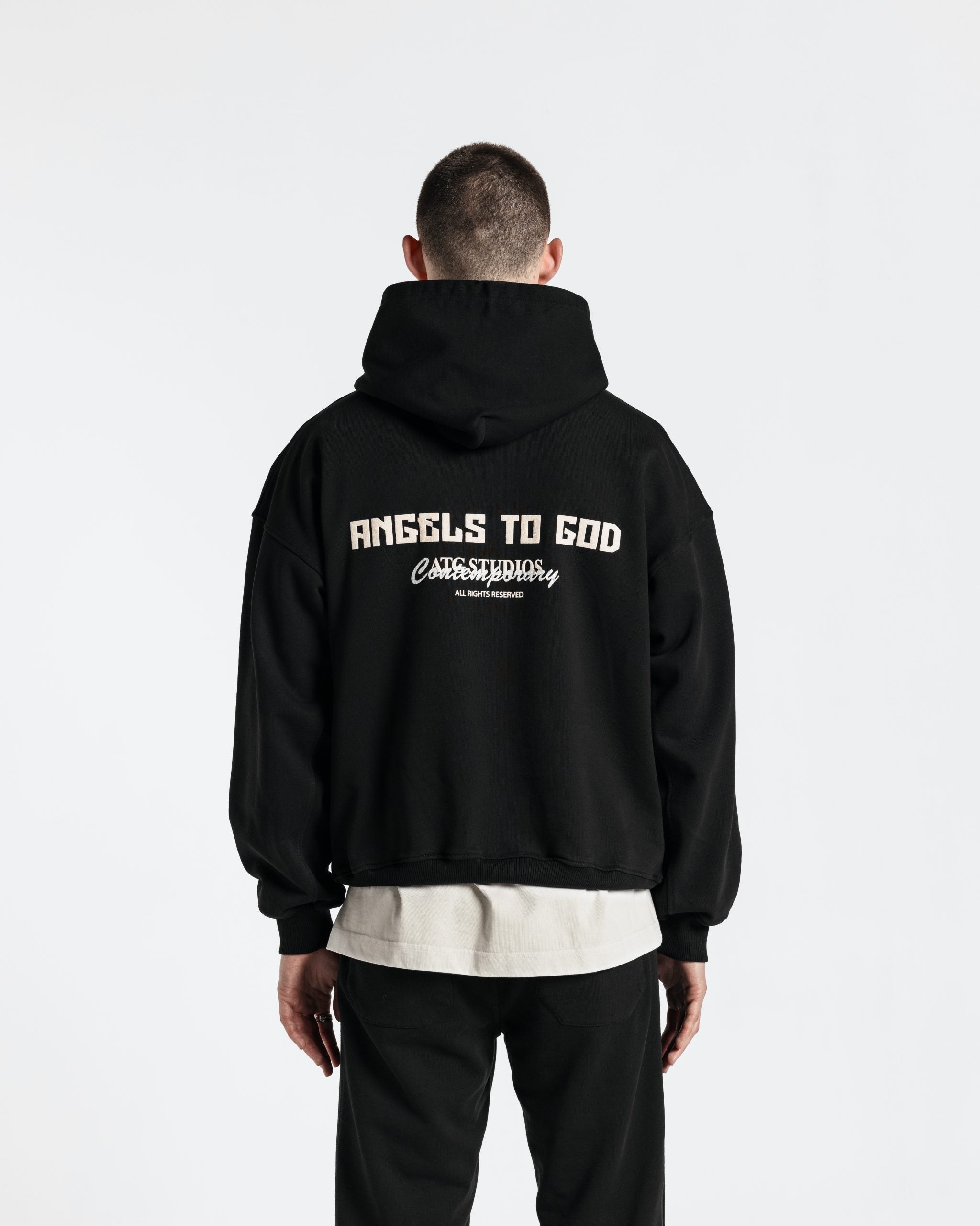 ATG CONTEMPORARY HOODIE BLACK image 3