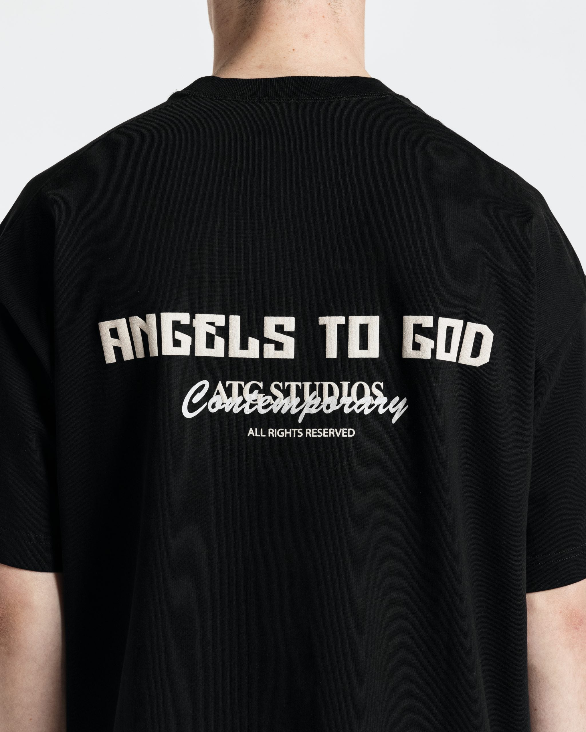ATG CONTEMPORARY T-SHIRT BLACK image 1