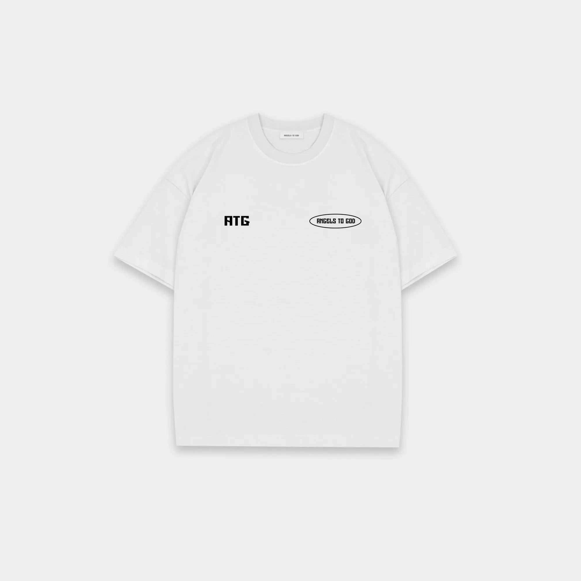 ATG DOUBLE LOGO T-SHIRT WHITE image 0