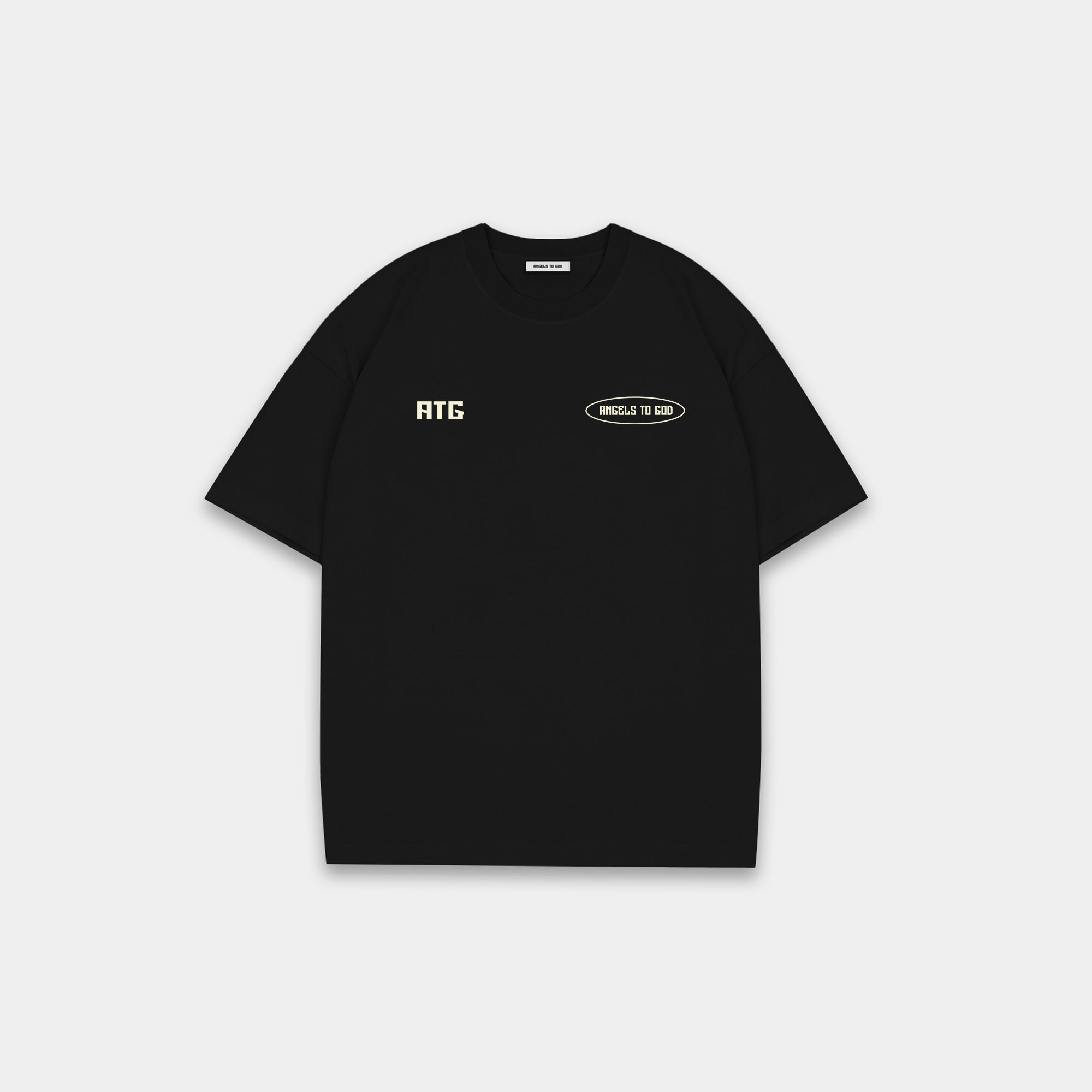 ATG DOUBLE LOGO T-SHIRT BLACK image 0
