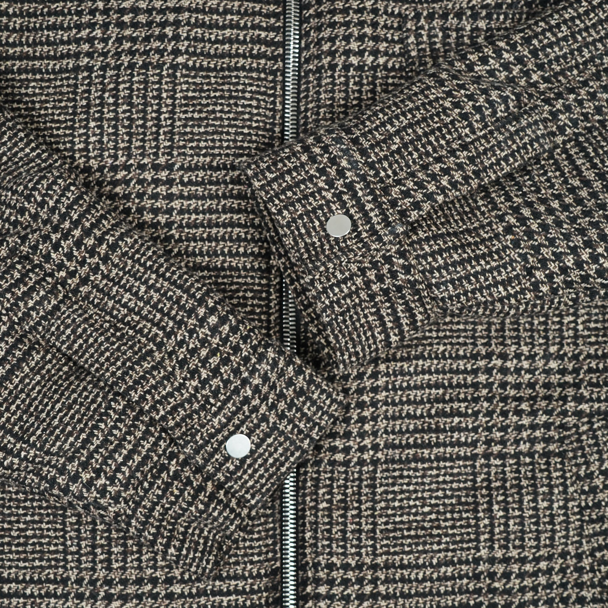 ZIP FLANNEL - BROWN image 3