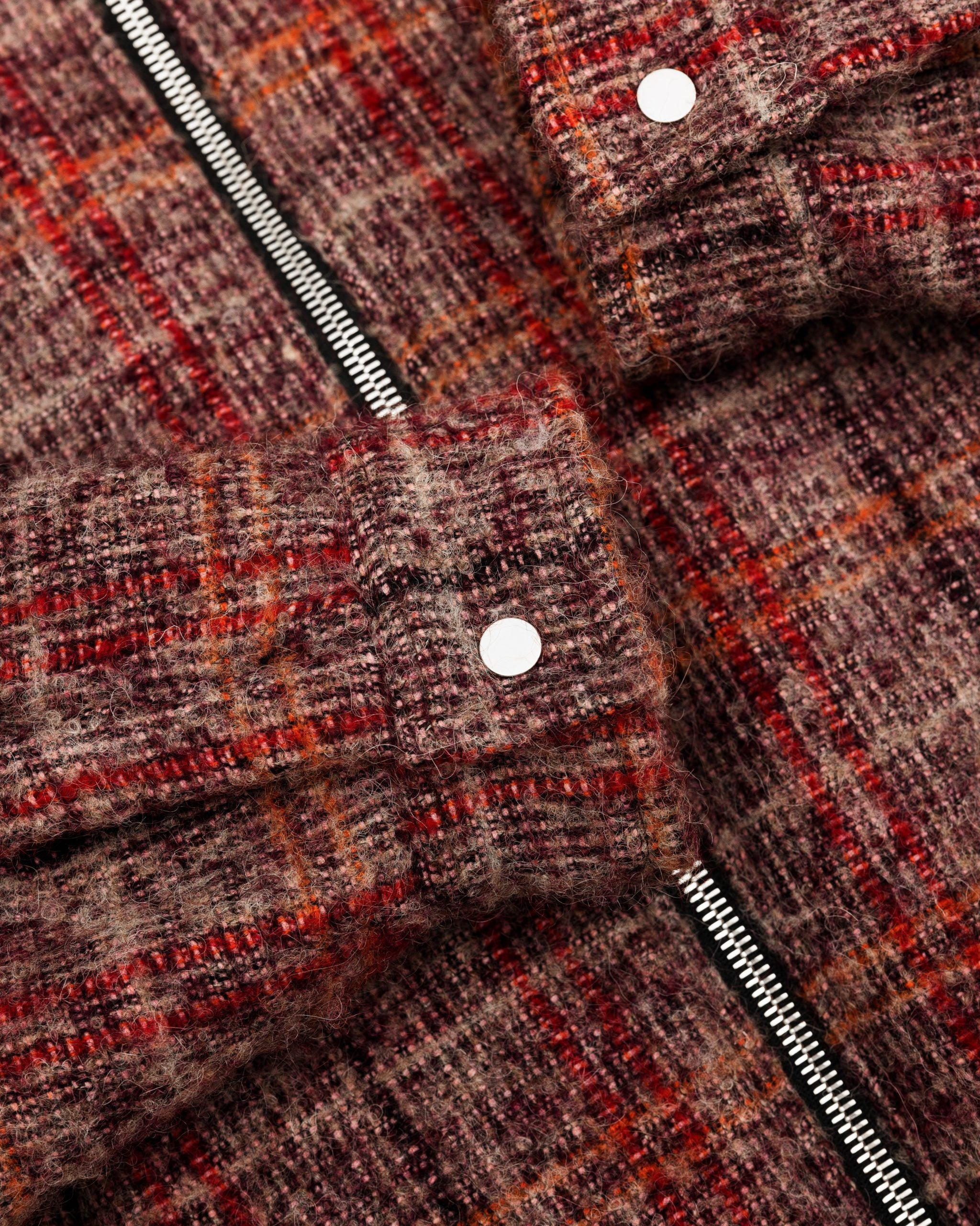 ZIP FLANNEL - RED image 2