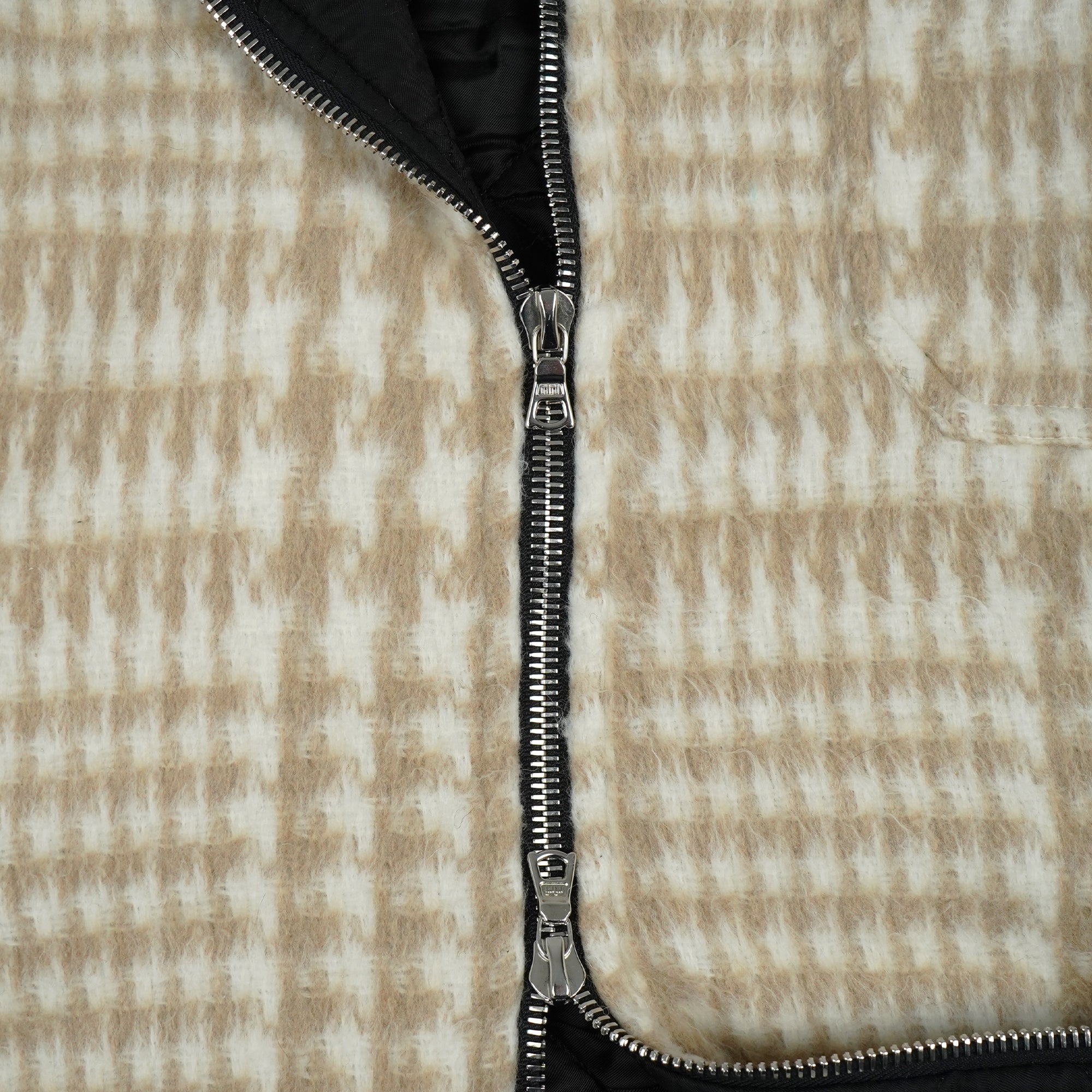 ZIP FLANNEL - CREAM image 4
