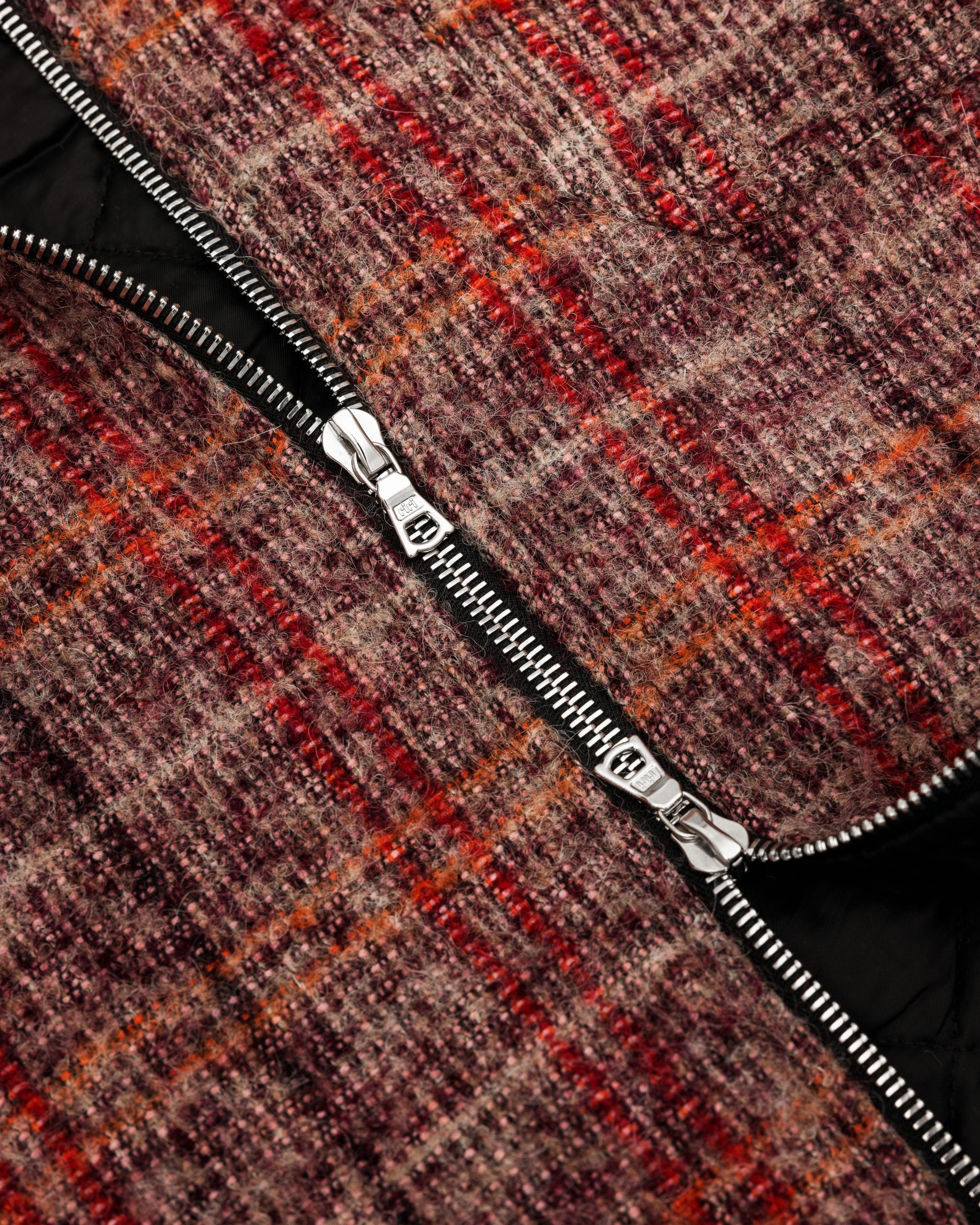 ZIP FLANNEL - RED image 3