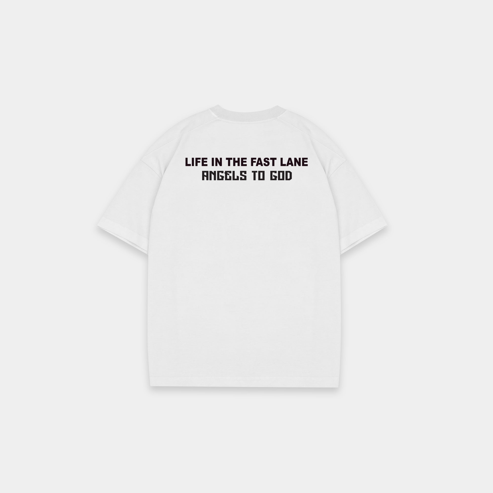 ATG LIFE IN THE FAST LANE T-SHIRT WHITE image 1