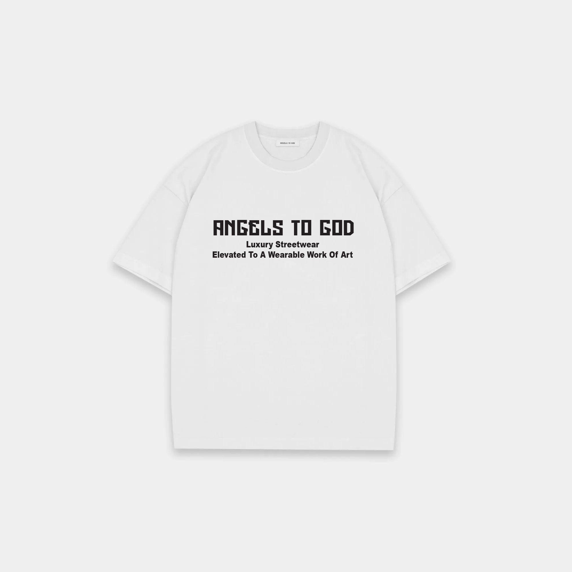 ATG LUXURY STREETWEAR T-SHIRT WHITE image 0