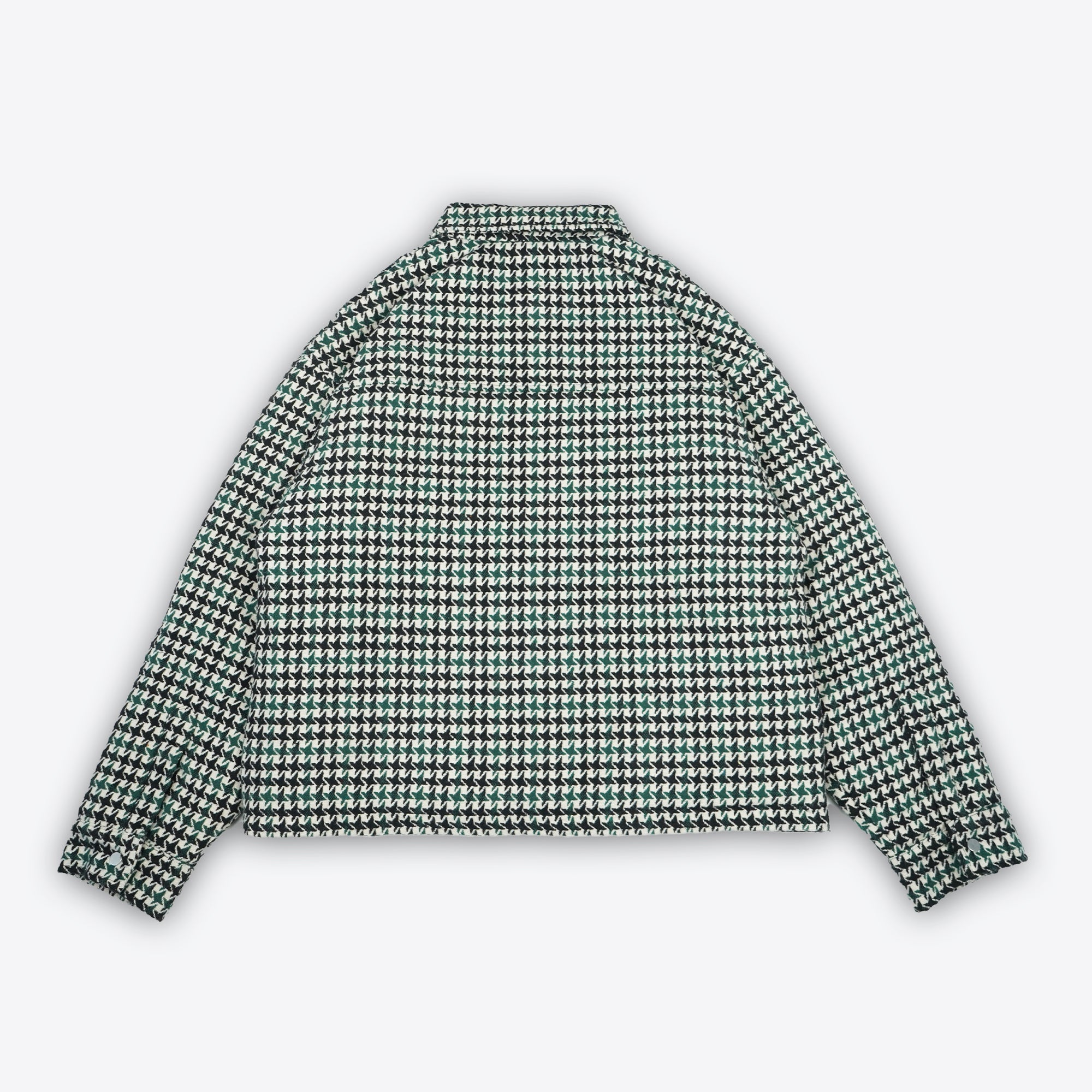 ZIP FLANNEL - GREEN image 1