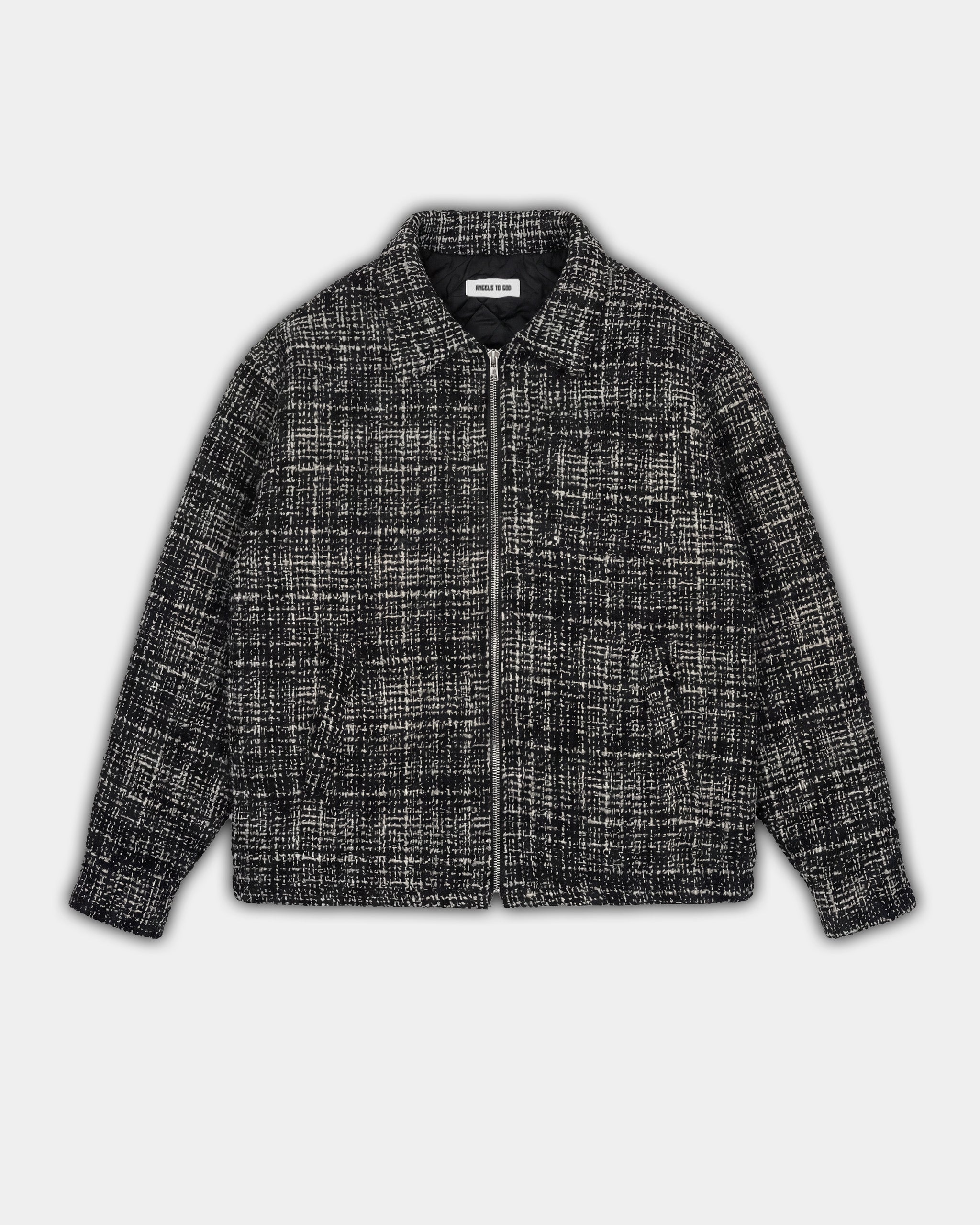 ZIP FLANNEL - BLACK
