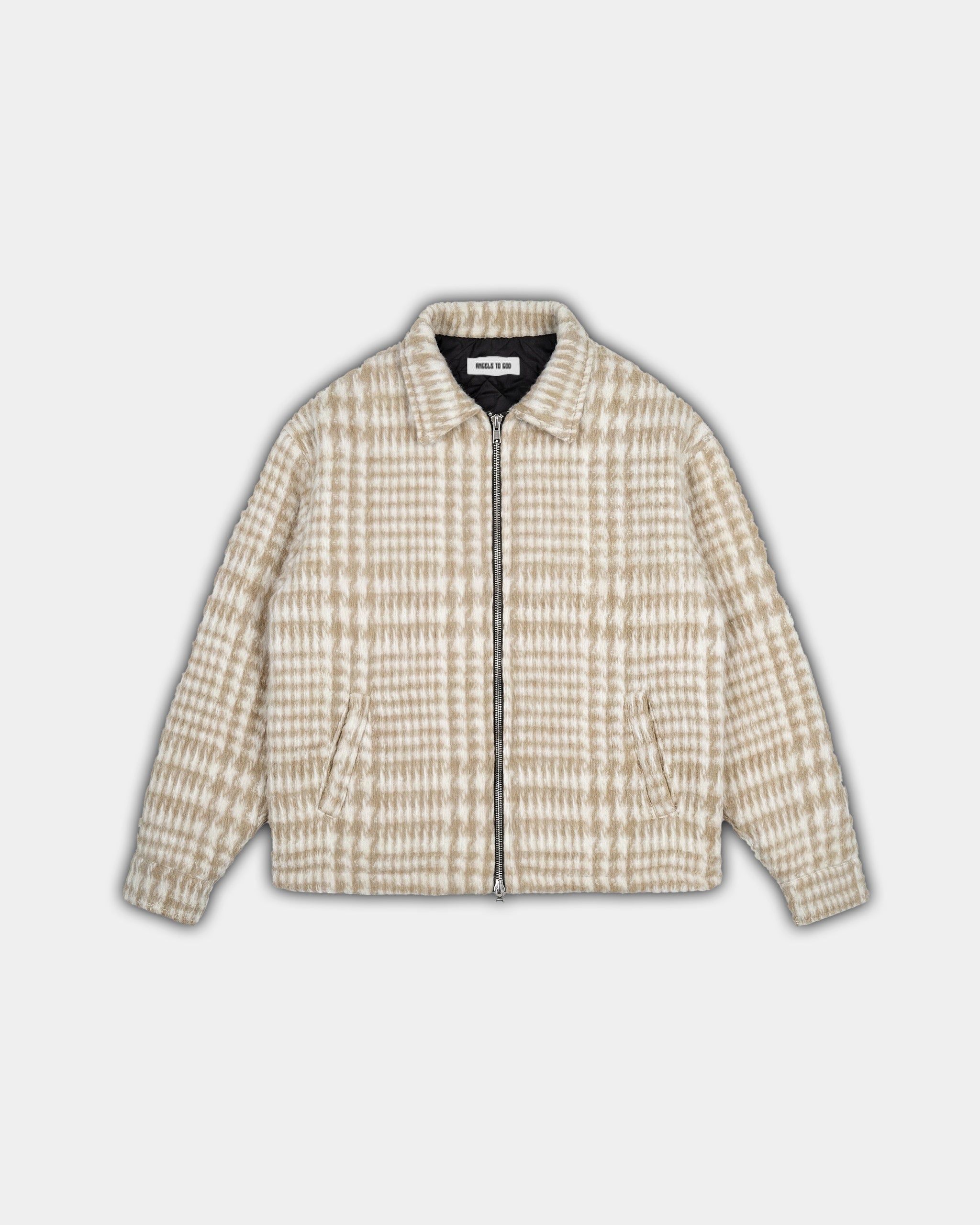 ZIP FLANNEL - CREAM