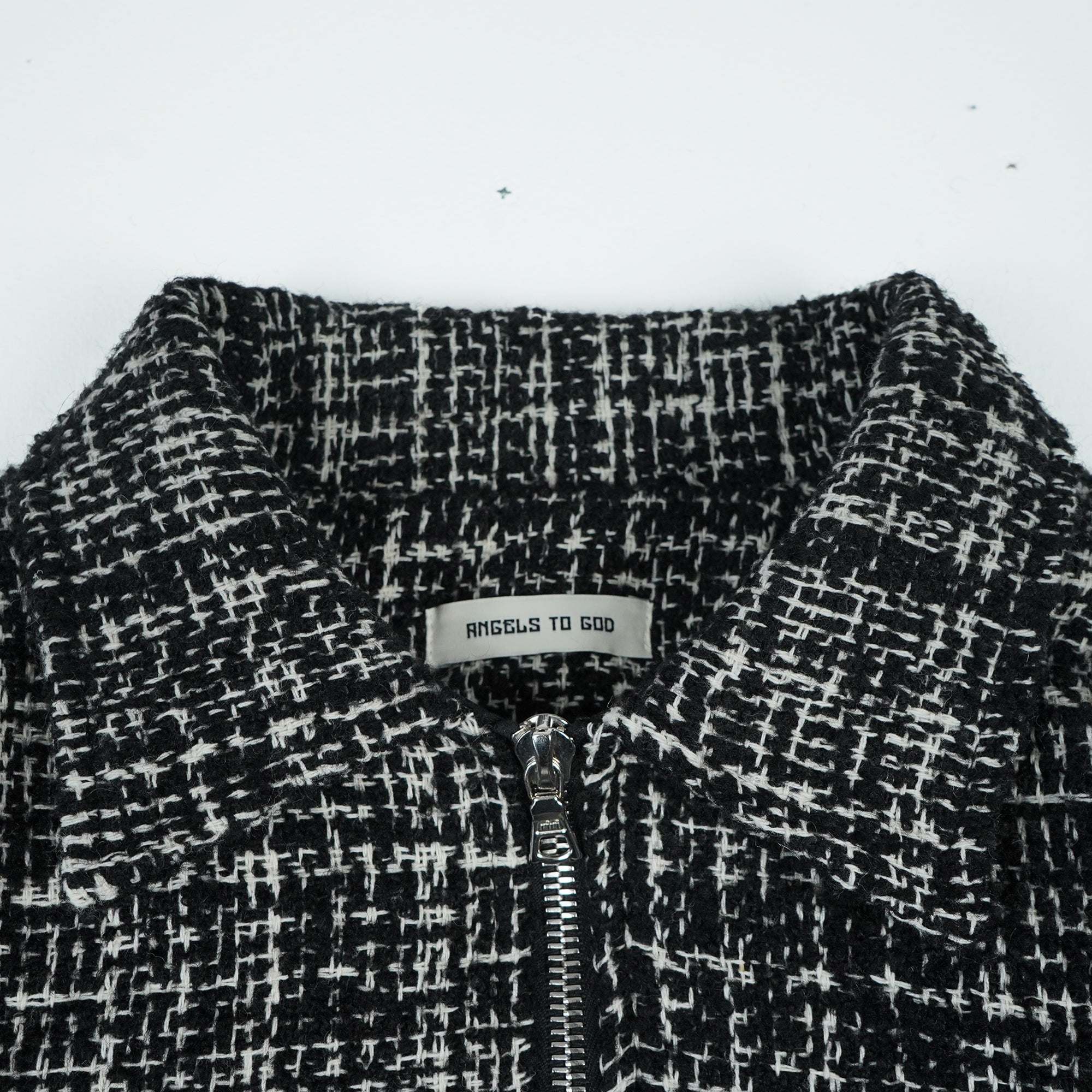 ZIP FLANNEL - BLACK image 2