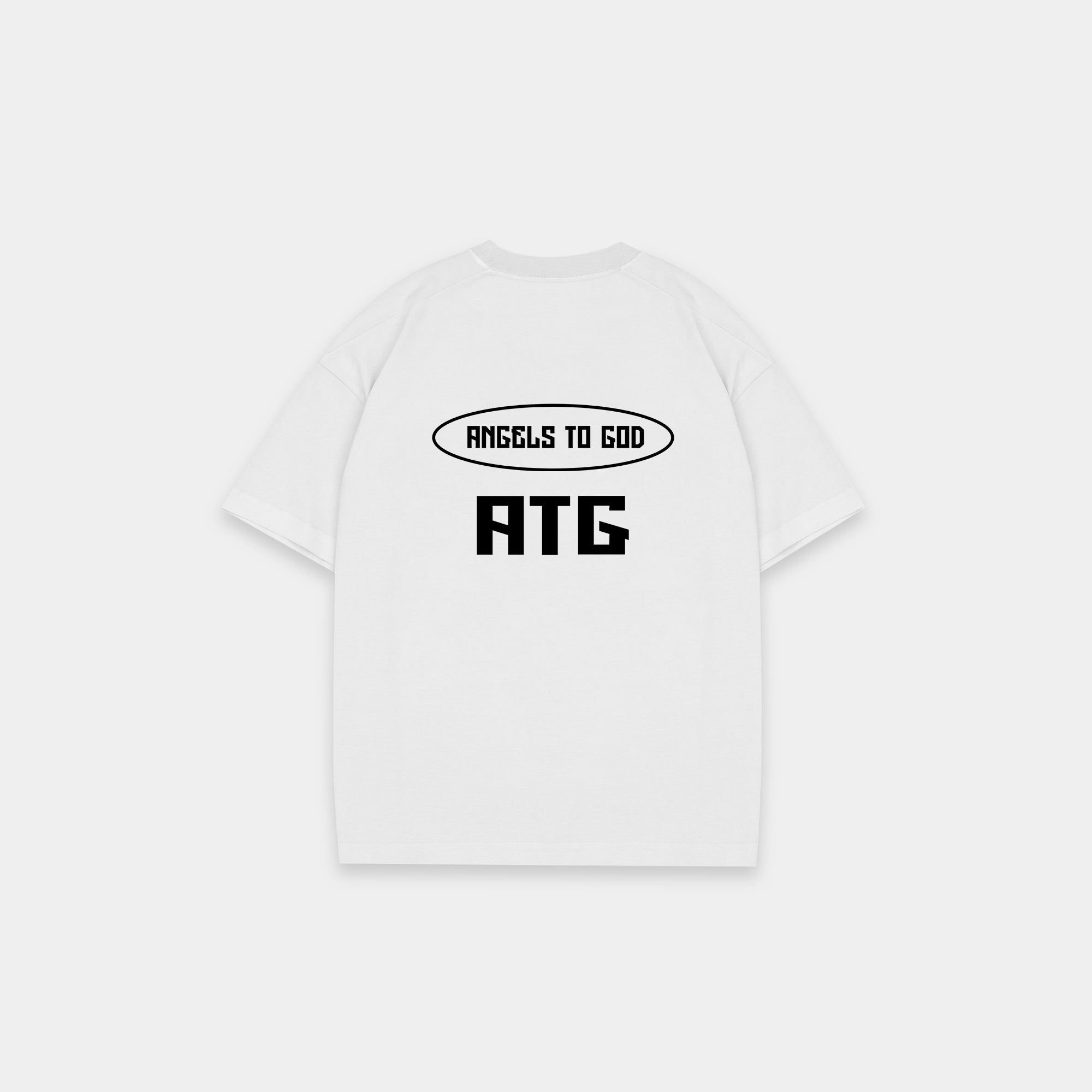 ATG DOUBLE LOGO T-SHIRT WHITE image 1