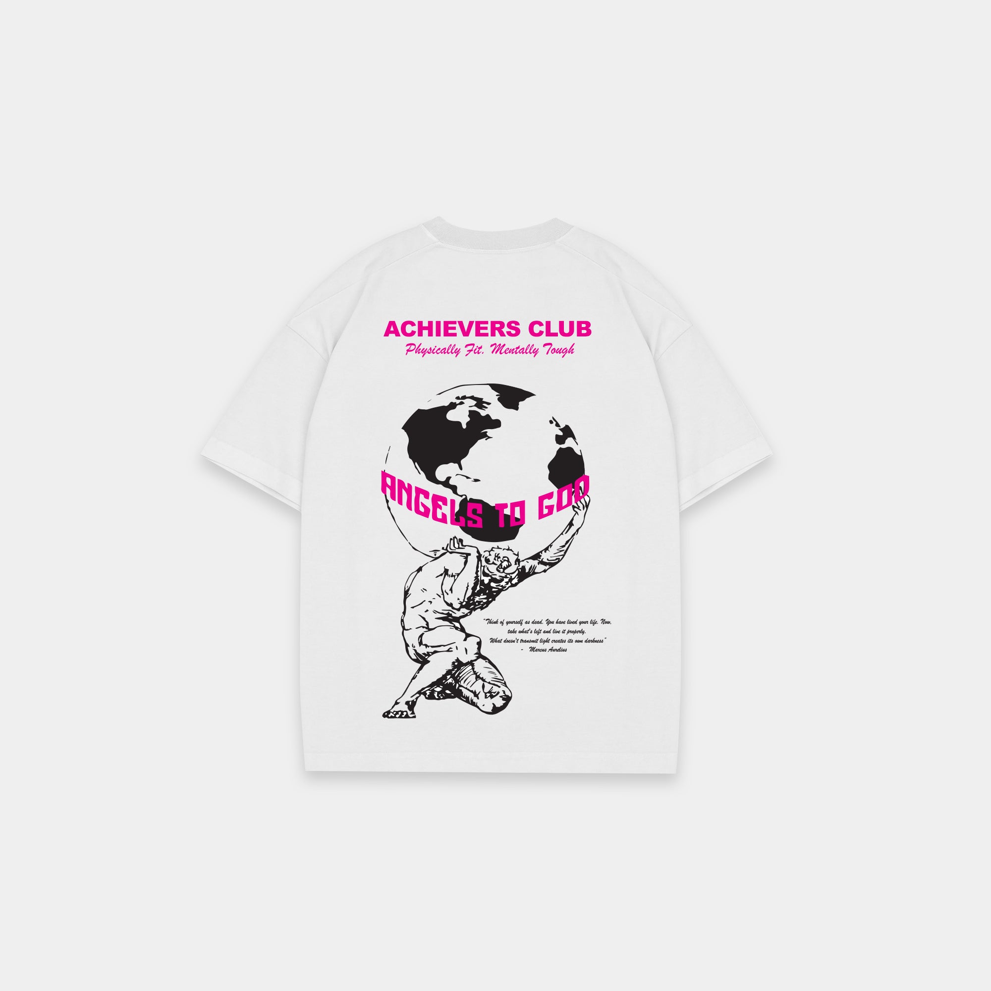ATG ACHIEVERS CLUB LOGO T-SHIRT WHITE image 1