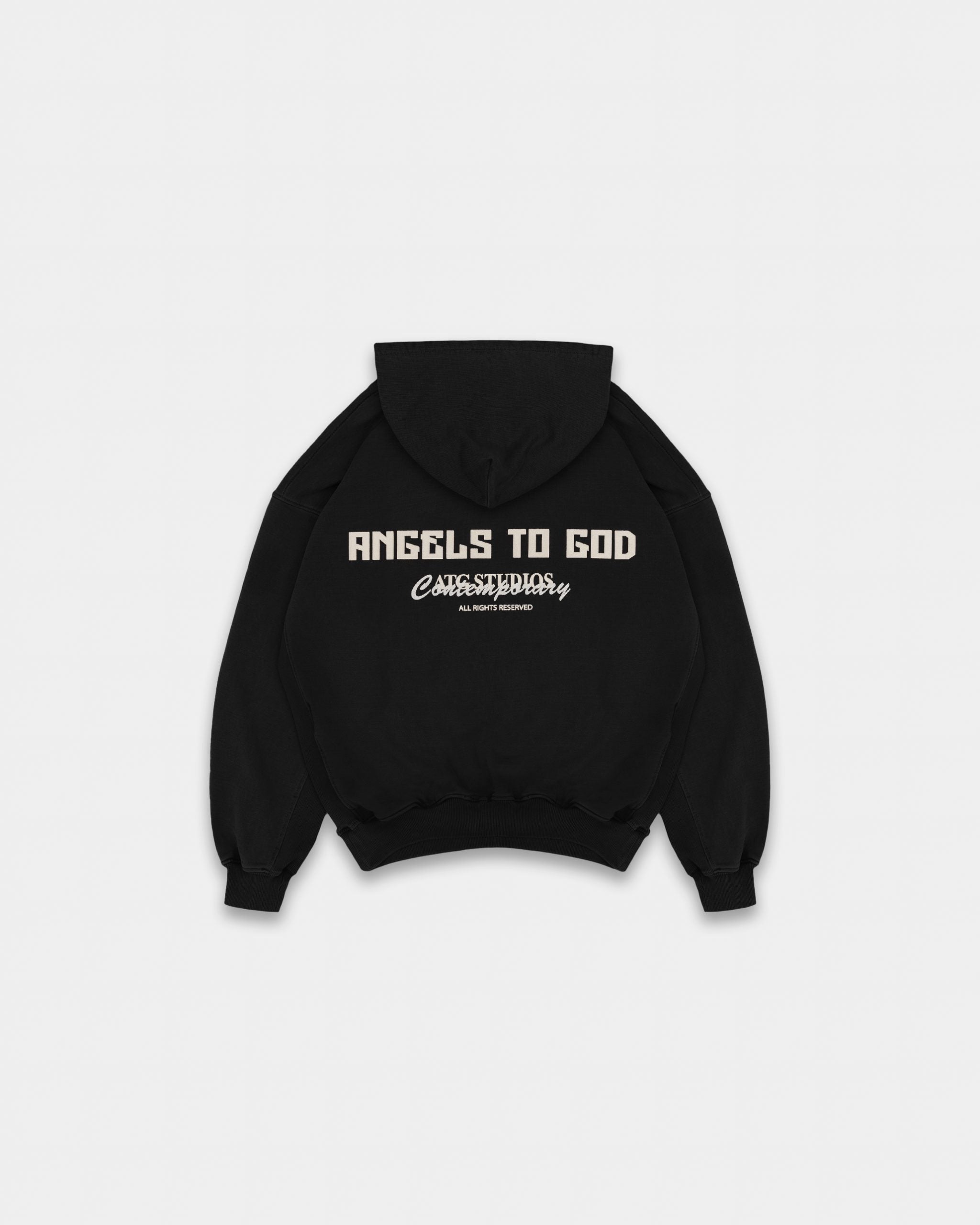 ATG CONTEMPORARY HOODIE BLACK image 1