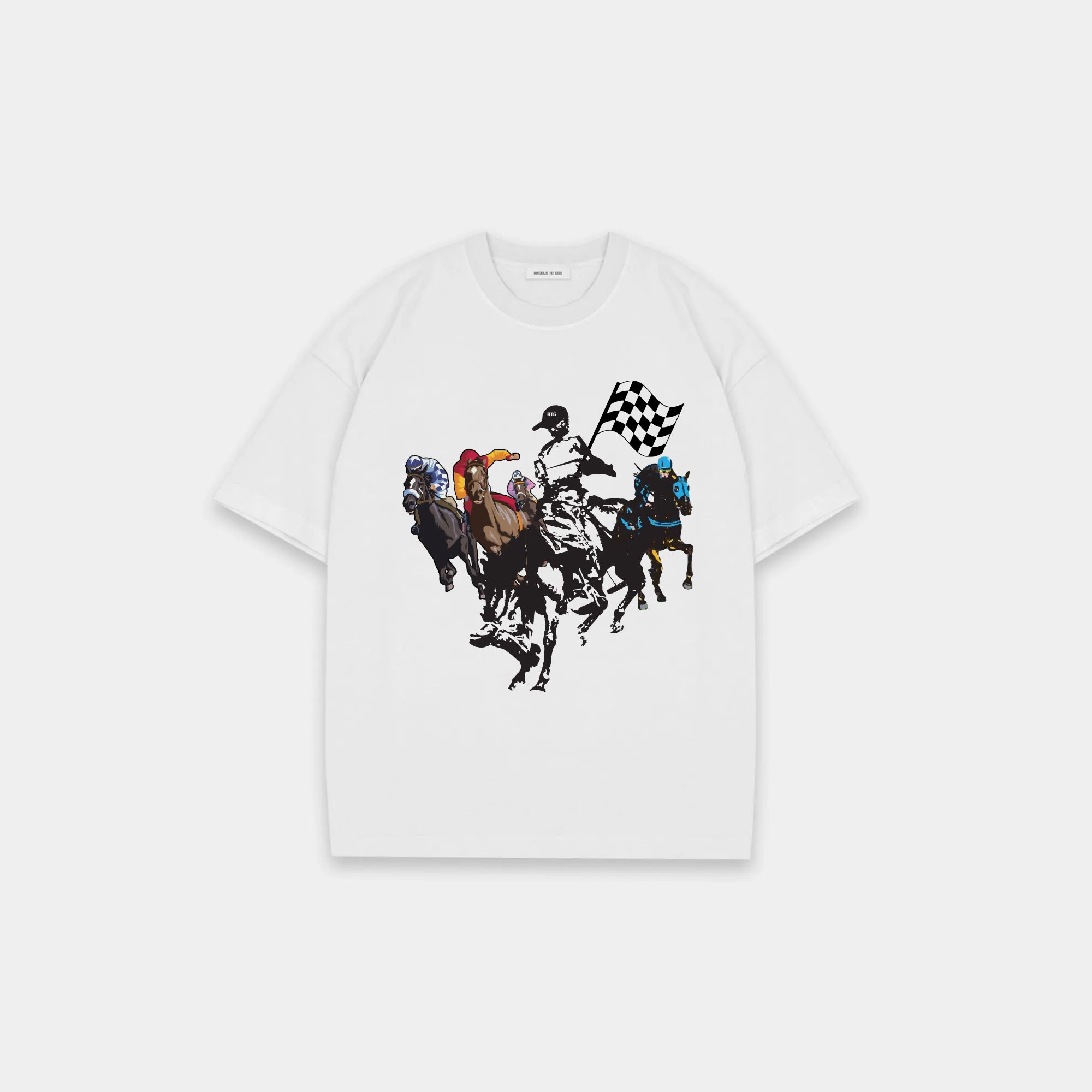 ATG LIFE IN THE FAST LANE T-SHIRT WHITE image 0