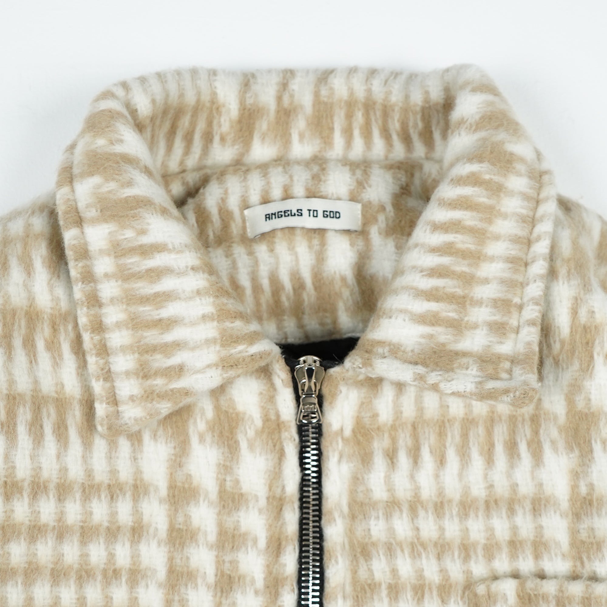 ZIP FLANNEL - CREAM image 2