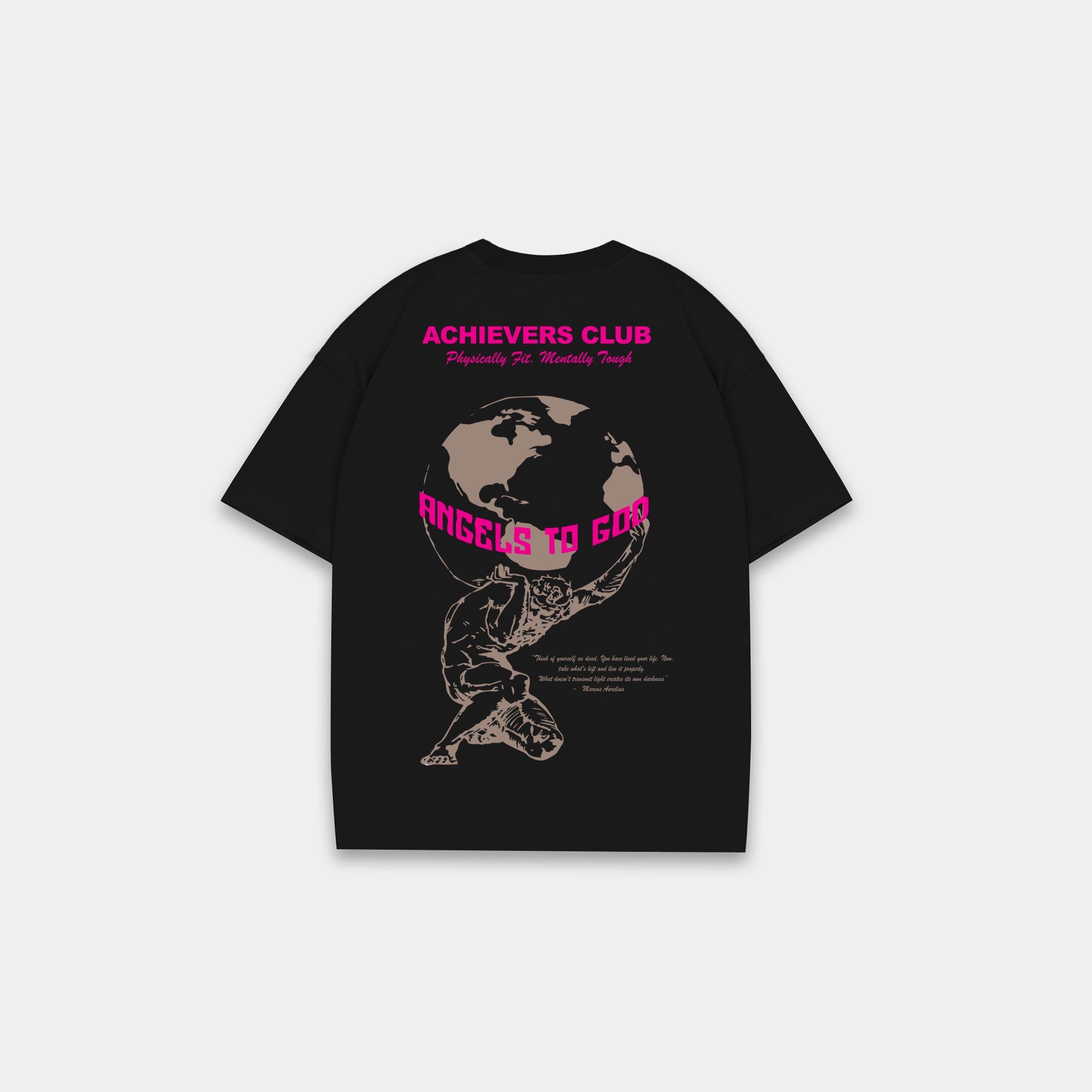 ATG ACHIEVERS CLUB LOGO T-SHIRT BLACK image 1