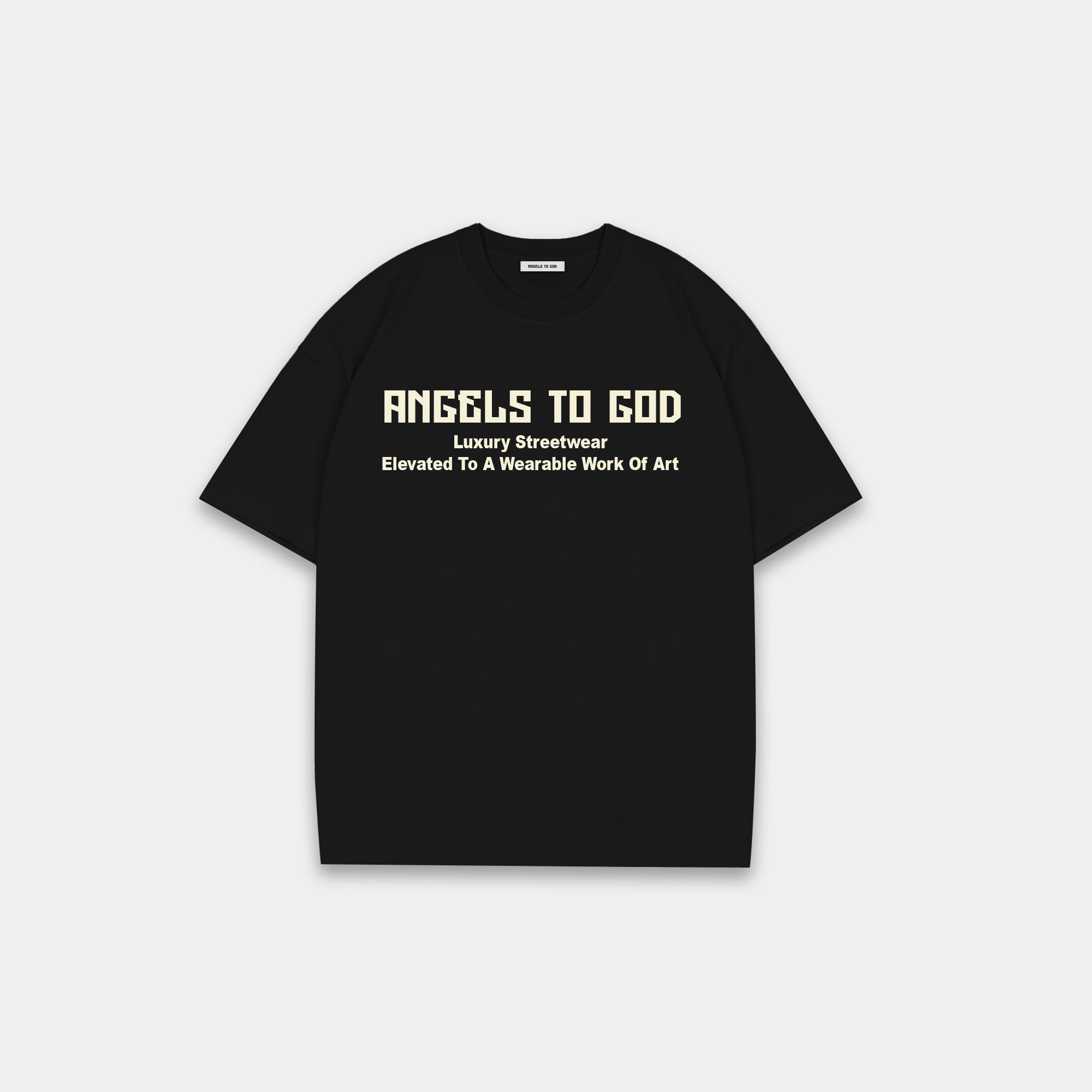 ATG LUXURY STREETWEAR T-SHIRT BLACK image 0